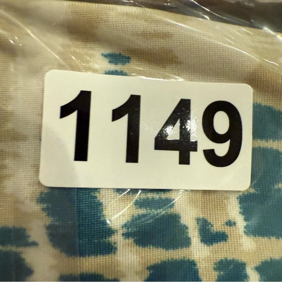 Vintage Y2K Top Women’s Large Babydoll V Neck Boho Western Brown Teal Made USA - Picture 9 of 9